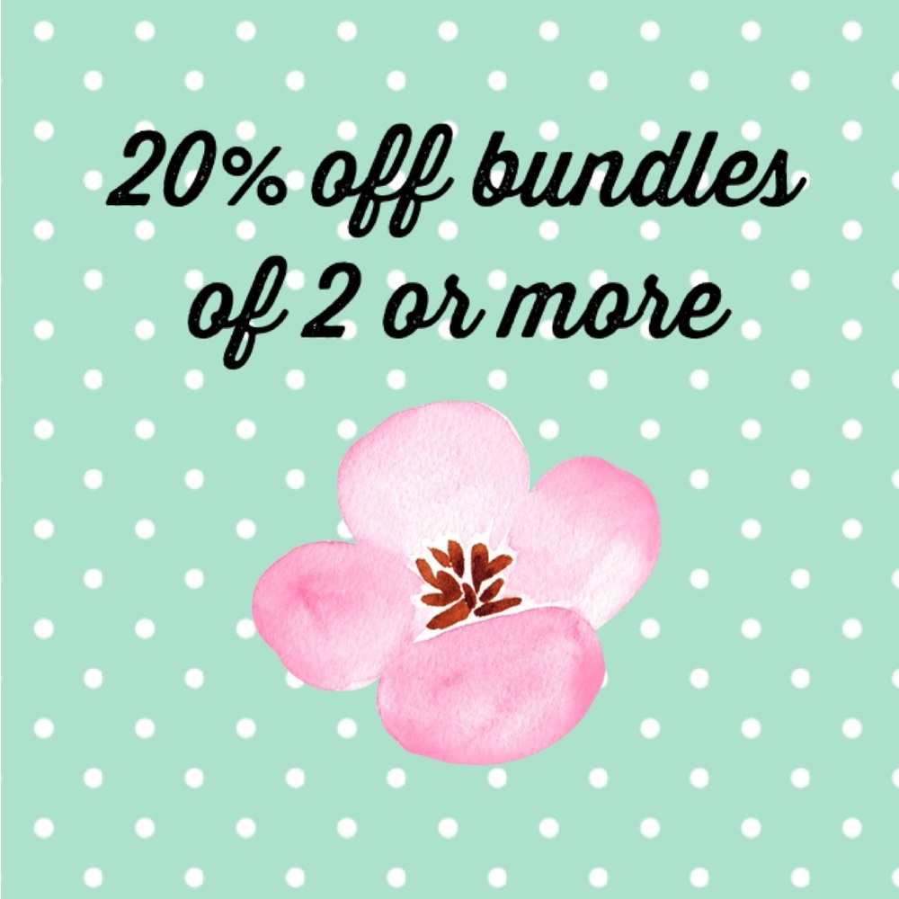 20% Off Bundles of 2 or More